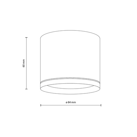 Tk Lighting VIVO BLACK GX53