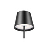 Lampa biurkowa Solio LED 4000K akumulator czarna