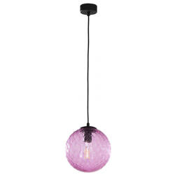 Lampa wisząca CADIX Różowy 1xE27 210