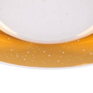 Plafon LED TULUZA biało-złoty 18W 4000K
