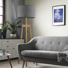 Lampa podłogowa PEREZ Gray 1xE27