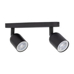 Lampa sufitowa TOP Black 2xGU10