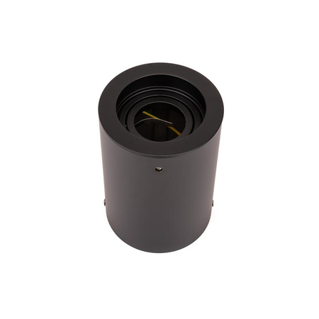 Oprawa V-TAC Aluminiowa GU10 Okrągła Natynkowa Tuba Czarna 142x100 VT-796-B