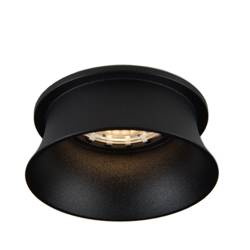 Oprawa OZZO VIDE 112-BL okrągły pierścień IP20 czarny