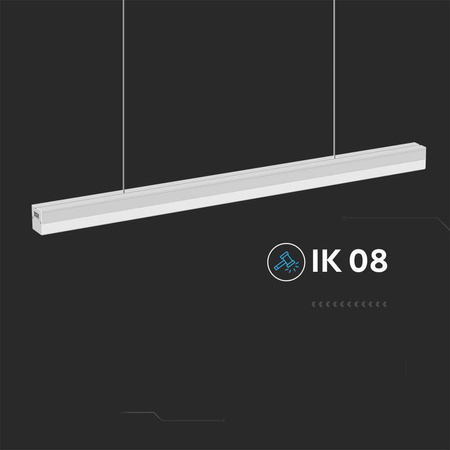 Oprawa V-TAC 40W Liniowa LINEAR LIGHT do łączenia Biała VT-4140 6500K 4300lm 3 Lata Gwarancji