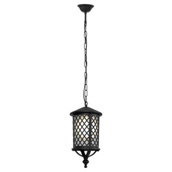Zewnętrzna lampa wisząca na jedną żarówkę E27 K-8216 z serii CHICAGO