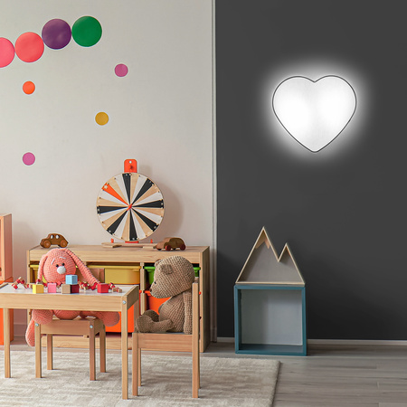 Lampa sufitowa HEART White 2xE27