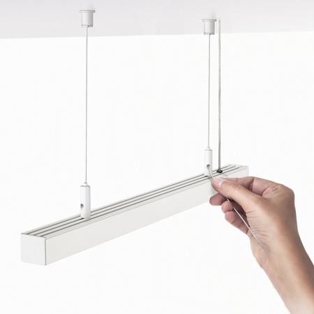 Kluś Zestaw mocowań RD-3, biały, mosiądz