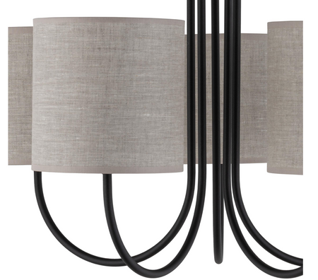 Lampa sufitowa TORENS NATURE 5xE27