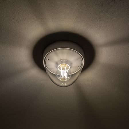 Nowodvorski Lampa sufitowa zewnętrzna biała NOOK