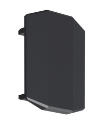 Zaślepka końcowa do profilu GIZA-DUO-LL czarna KLUŚ