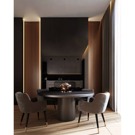 Profil MICRO-NK, anodowany, czarny, 1000 mm