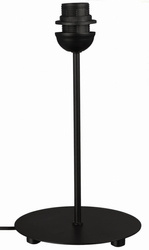 Lampa stojąca stelaż czarny do klosza E27 z włącznikiem ON/OFF