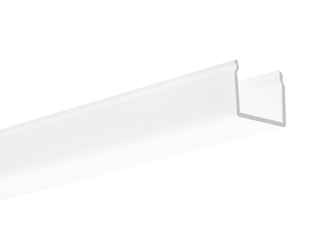 Osłona do profilu G-K Kluś mleczna satynowa 1m