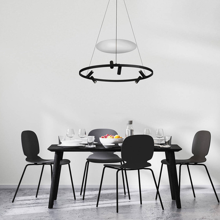 Light prestige Almeria lampa wisząca czarna LP-907/1P BK