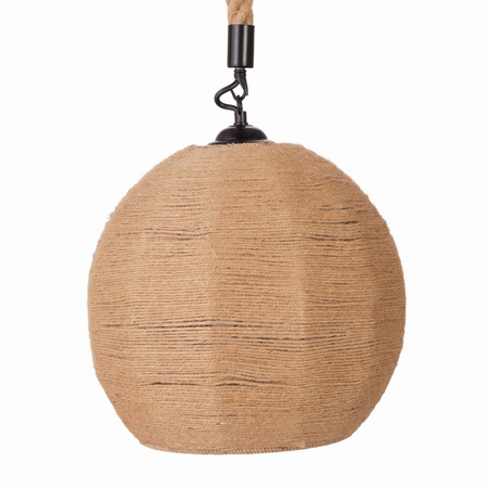 Lampa wisząca jutowa MUMIA boho