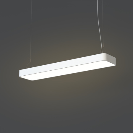 Nowodvorski Lampa wisząca biała SOFT LED 90X20 7545