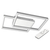 Plafon lampa LED Galaxis Polaris 45W 42x30x6 cm biały prostokątny + pilot	