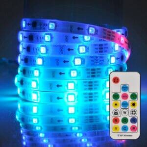 Zestaw: Taśma LED MAGIC RGB 5m, 12V, IP65, pilot, kontroler, zasilacz
