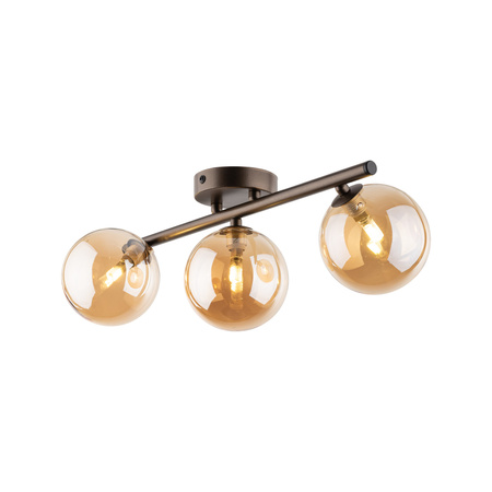 Lampa sufitowa ESTERA Brown 3xG9
