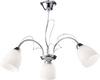 Lampa z mlecznymi kloszami, do sypialni K-JSL-6218/3 CHR z serii ARON