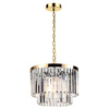 Vetro lampa wisząca antyczne złoto LP-2910/5P AGD
