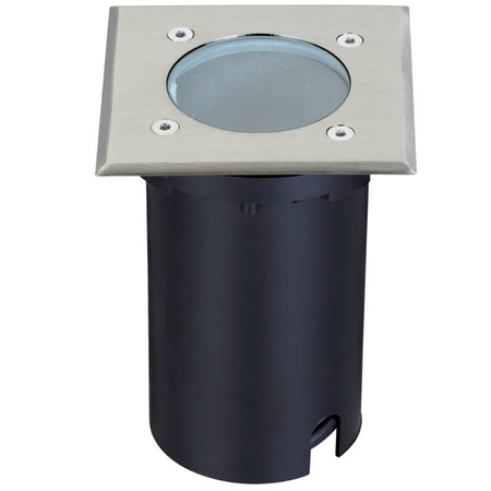 Lampa zewnętrzna najazdowa COMETA SG700Q 1xGU10 kwadrat satyna