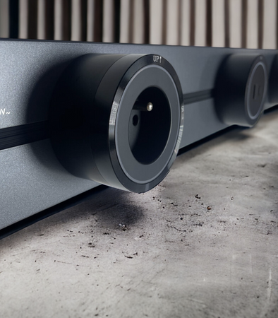 Gniazdo torowe szynowe 2xUSB do track systemu TINSLEY podświetlane blue