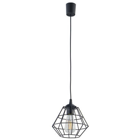 Lampa wisząca DIAMOND Black 1xE27 