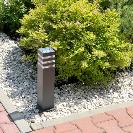 Lampa zewnętrzna TEKSAS 44cm grafit 1xE27
