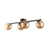 Lampa sufitowa ESTERA Brown 4xG9