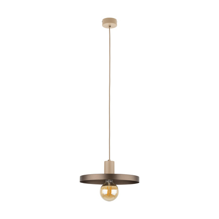 Tk Lighting SILA SABIA BROWN lampa wisząca 1XE27 300