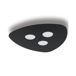 Nowodvorski Plafon metalowy czarny ORGANIC