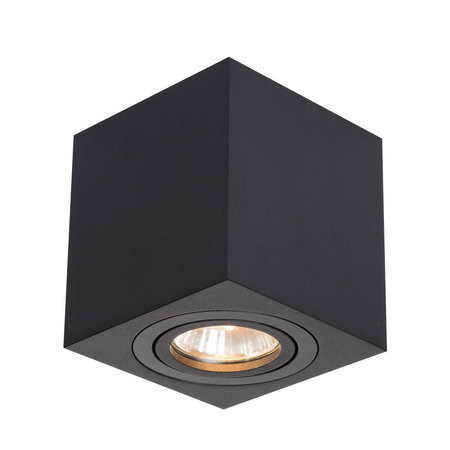Lyon 1 oprawa natynkowa czarna LP-5881/1SM BK