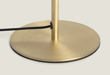 Metalowa Lampa Stołowa nocna 3,6W LED 3000K Korkor czarna - złota