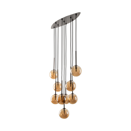 Lampa sufitowa ESTERA Brown 9xG9