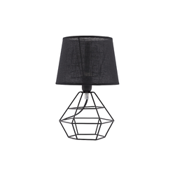 Lampka nocna DIAMOND Black 1xE27