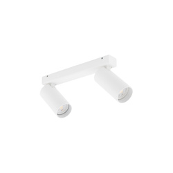 Listwa z regulowanymi reflektorami 2xGU10 FOURTY biała Nowodvorski 11433