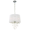 Mona 3 lampa wisząca srebrna LP-5005/3P