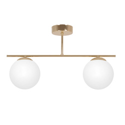 K-5421 Złoto-biała lampa sufitowa nad aneks kuchenny z serii REA