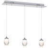 Lampa dziecięca sufitowa różowe chmurki 58W LED sterowana pilotem