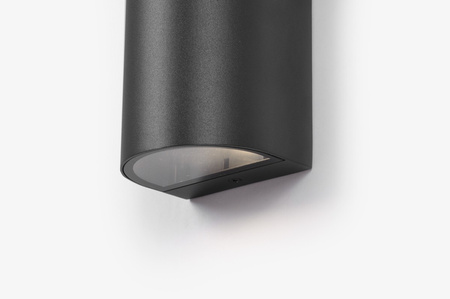 Klasyczny kinkiet elewacyjny, na dwie żarówki K-8209 z serii PRIMA