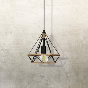 Lampa wisząca BROXTON Rope 1xE27