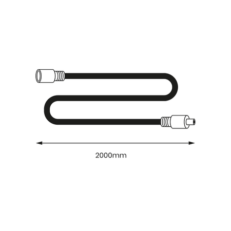 Kabel przedłużający do Fokus 60W - 2m
