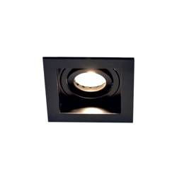 Oprawa OZZO RENE1 222B/B podtynkowa czarna 1xGU10