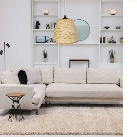 Lampa wisząca BOHO bambusowa czarna E27 PHU09 30cm