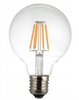 Żarówka LED dekoracyjna G80 E27 6W Filament clear ciepła