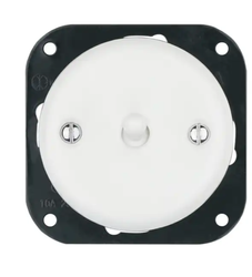 Włącznik ceramiczny podtynkowy pojedynczy Toogle biały