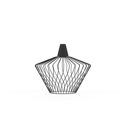 Nowodvorski Klosz czarny CAMELEON WAVE S 