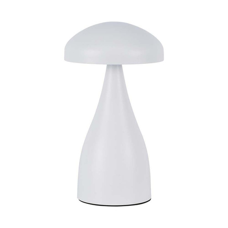Lampka Biurkowa Nocna V-TAC 1W LED 22cm Ładowanie USB Ściemnianie Biała VT-1041 3000K-6000K 55lm
